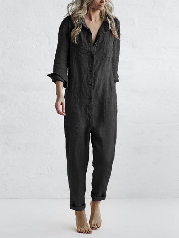 Paula - Chic Long Sleeve Jumpsuit