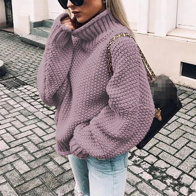 Melissa Jumper with Semi-High Collar