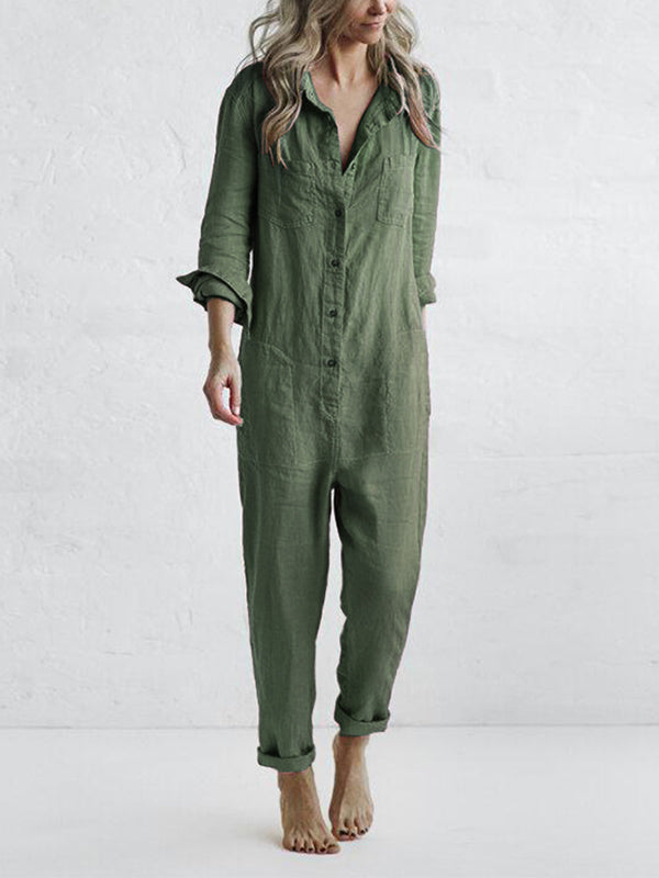 Paula - Chic Long Sleeve Jumpsuit