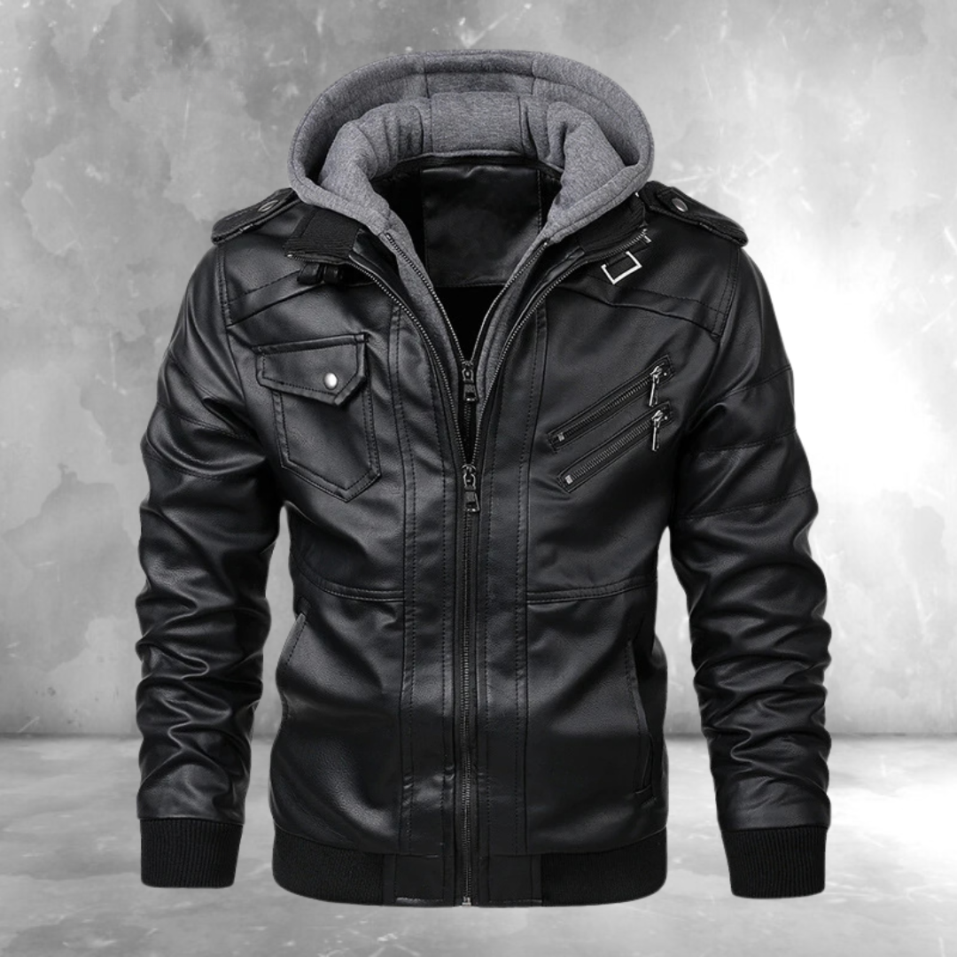 Chris - Leather Men's Jacket