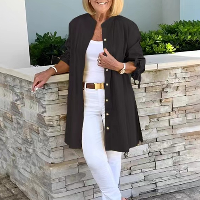 Kellie - Stylish Shirt Cardigan