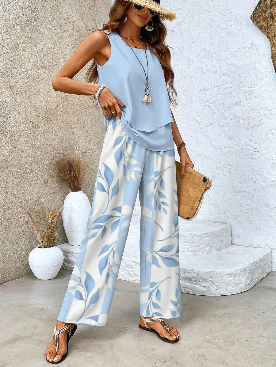 Melanie - Elegant Two-Piece Summer Set