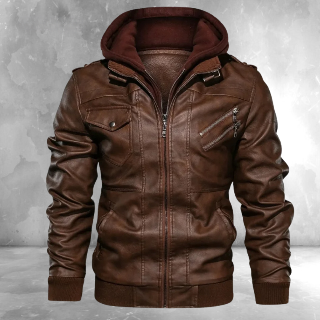 Chris - Leather Men's Jacket