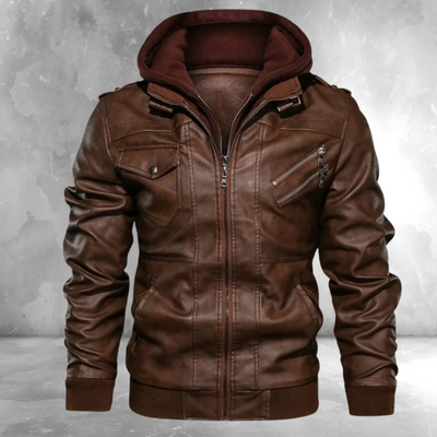 Chris - Leather Men's Jacket