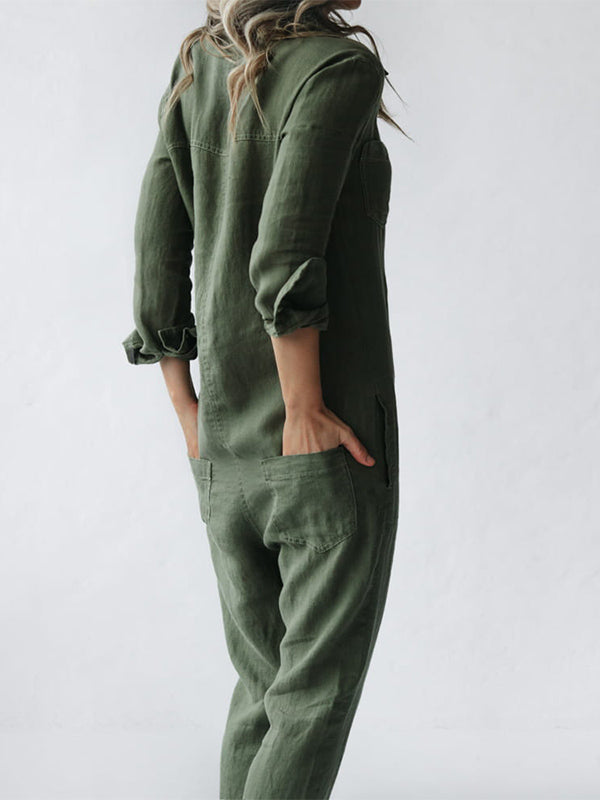 Paula - Chic Long Sleeve Jumpsuit