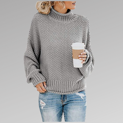 Elina Lovely Chunky Knit Sweater