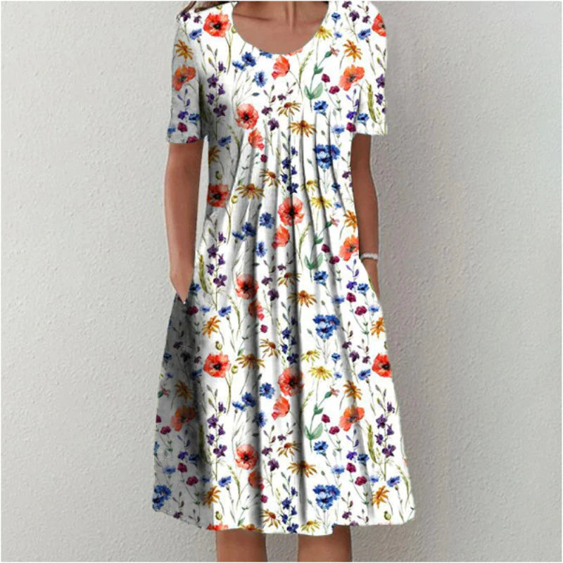 Joanna - Graceful Midi Dress