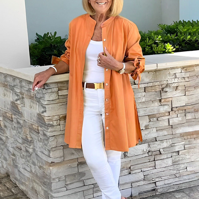 Kellie - Stylish Shirt Cardigan