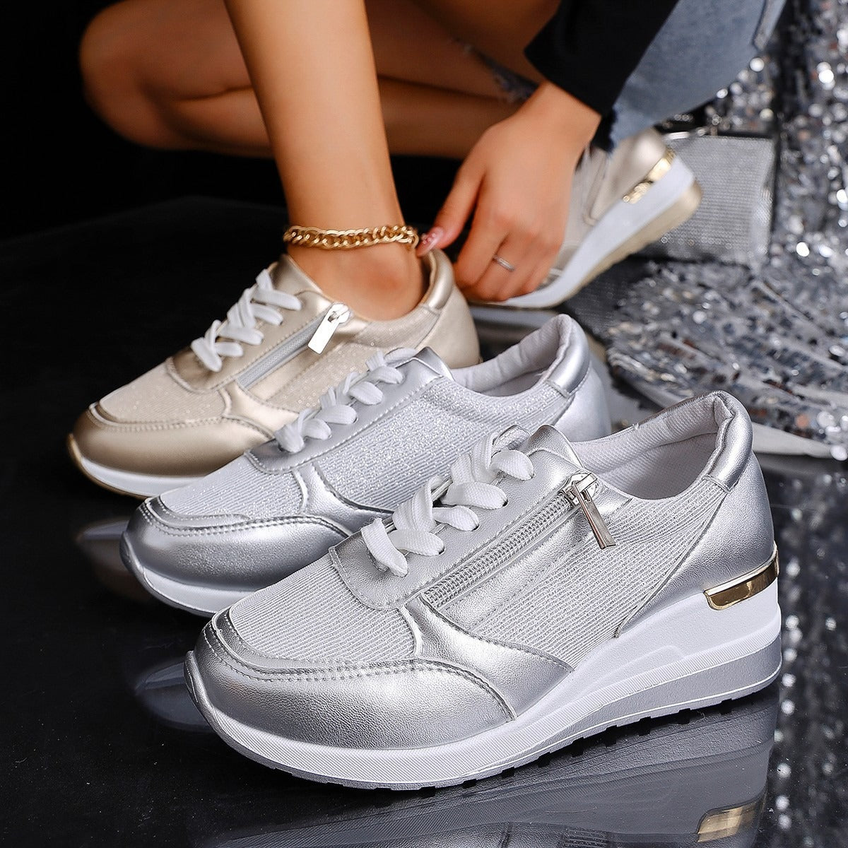 Shannon - Trendy Comfort Sneakers