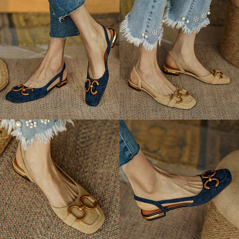 Noelle - Elegant Orthopedic Leather Sandals