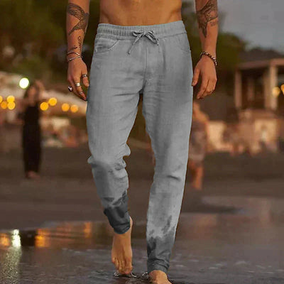 Adrian - Relaxed Fit Linen Pants