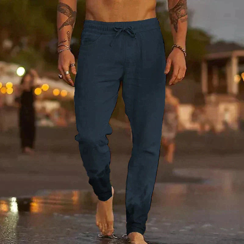 Rafael | Linen Trousers For Men