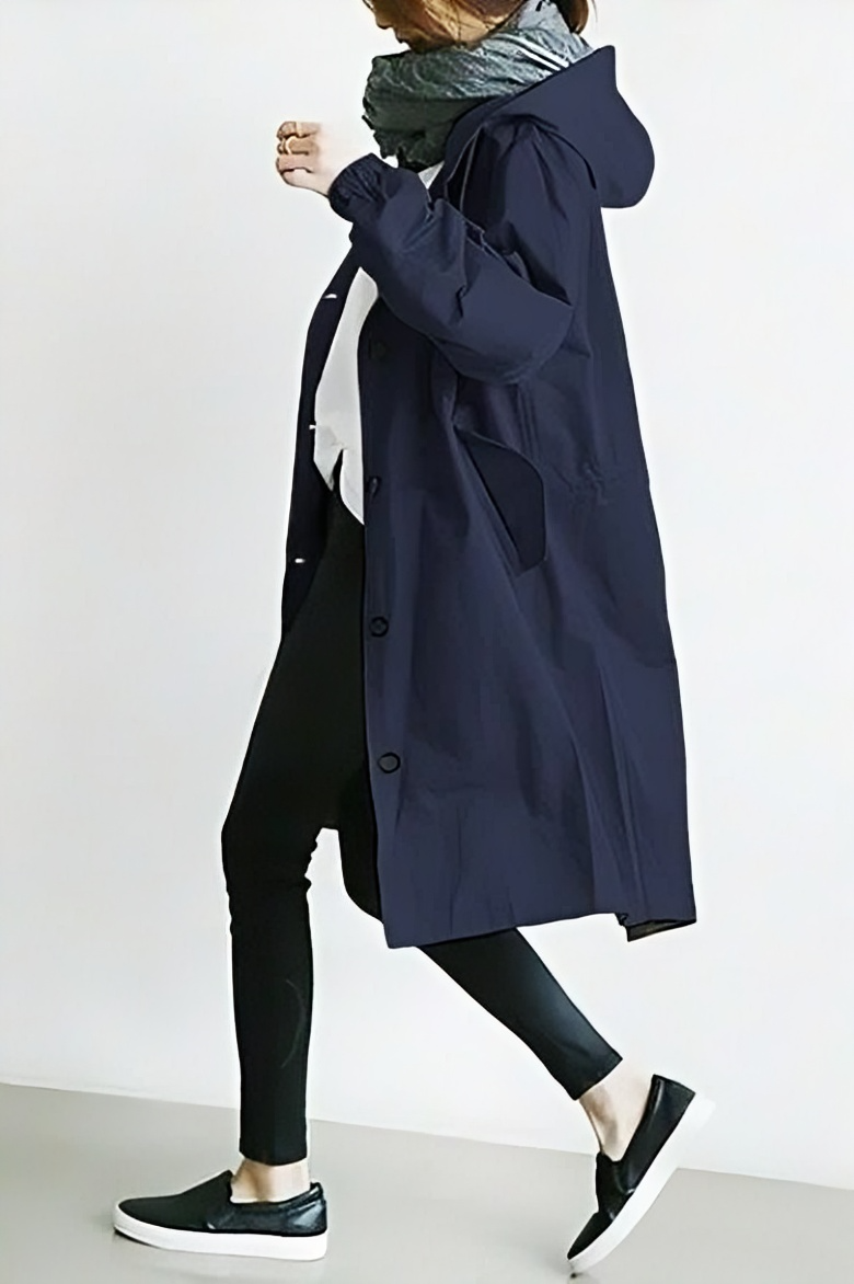 Jessica Stylish Water-repellent Trench Coat