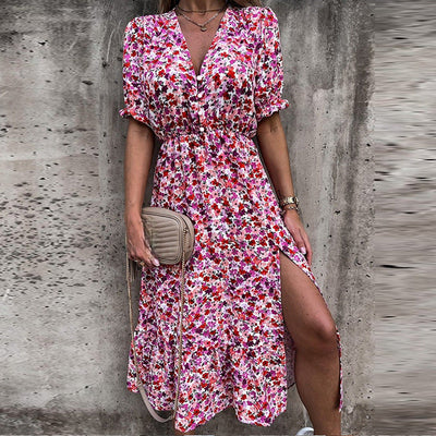 Aubrey - Elegant Floral Maxi Dress