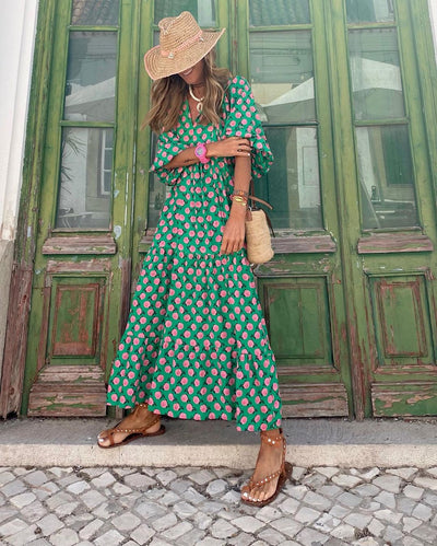 Suzanne - Bohemian Maxi Dress