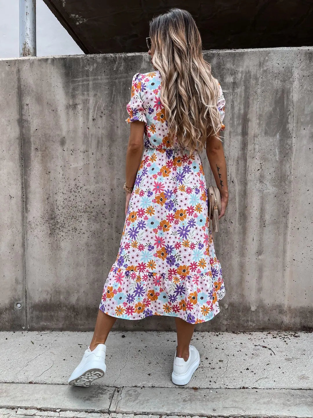 Aubrey - Elegant Floral Maxi Dress