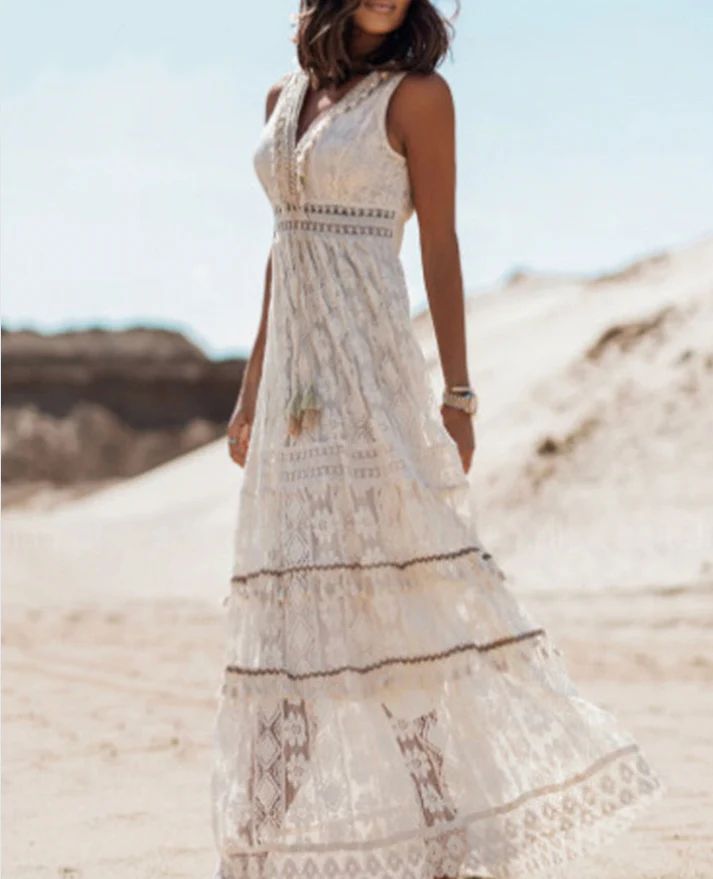 Lianne - Boho Chic Maxi Dress