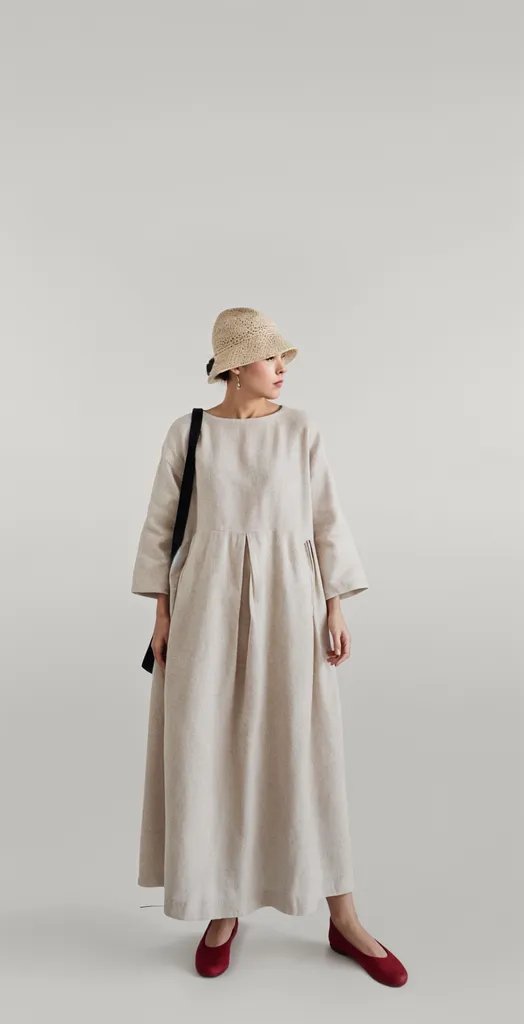 Marianne - Relaxed Linen Dress