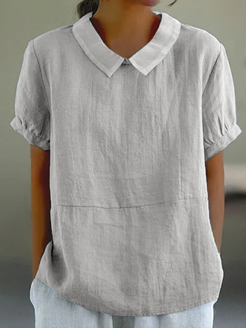 Teresa - Versatile Cotton Shirt