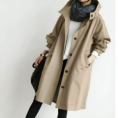 Jessica Stylish Water-repellent Trench Coat