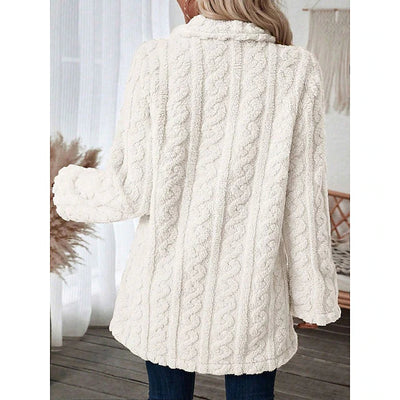 Judy -  Elegant Warm jacket with long sleeves