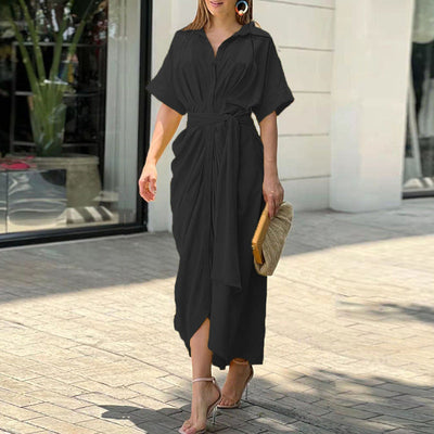 Courtney - Elegant Button-Down Dress