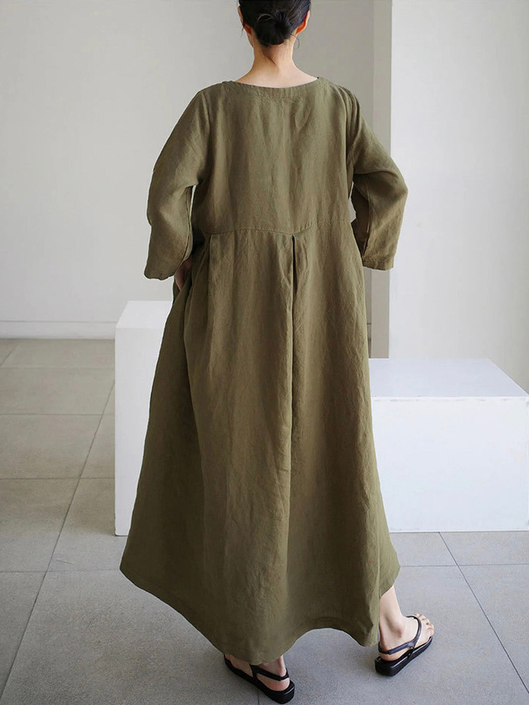 Marianne - Relaxed Linen Dress