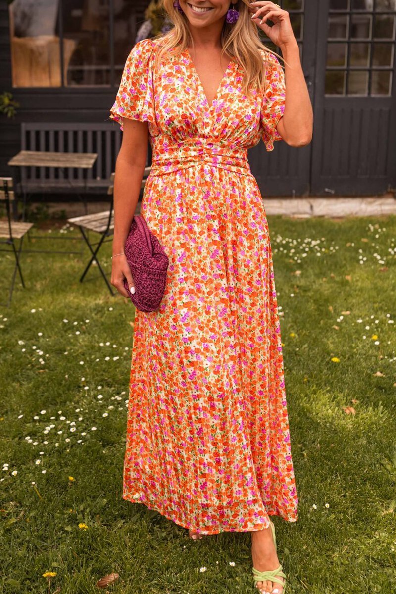 Alison - Floral Maxi Dress