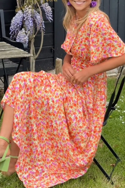 Alison - Floral Maxi Dress