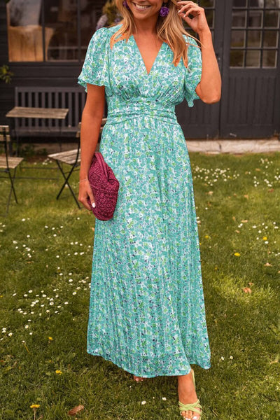 Alison - Floral Maxi Dress