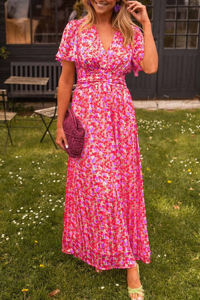 Alison - Floral Maxi Dress