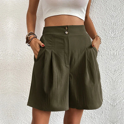 Marie - High-Waist Relaxed Fit Shorts