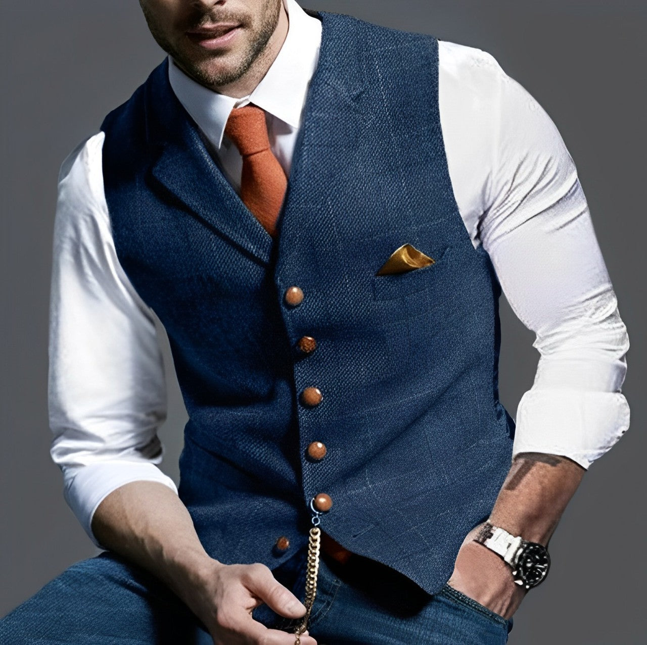 Matthew Vintage Gentleman Waistcoat