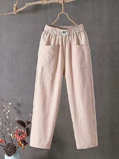 Jodie - Premium Linen Trousers