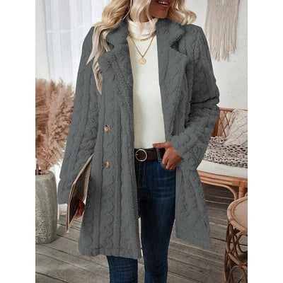 Judy -  Elegant Warm jacket with long sleeves