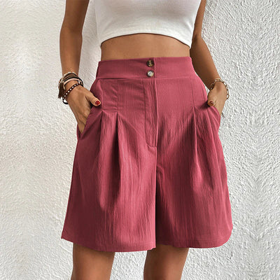 Marie - High-Waist Relaxed Fit Shorts