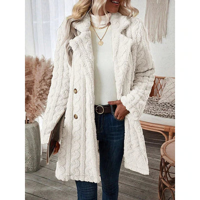 Judy -  Elegant Warm jacket with long sleeves