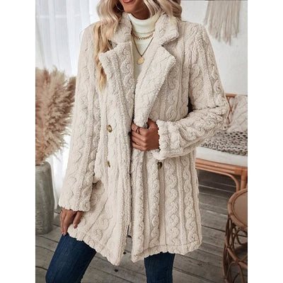 Judy -  Elegant Warm jacket with long sleeves